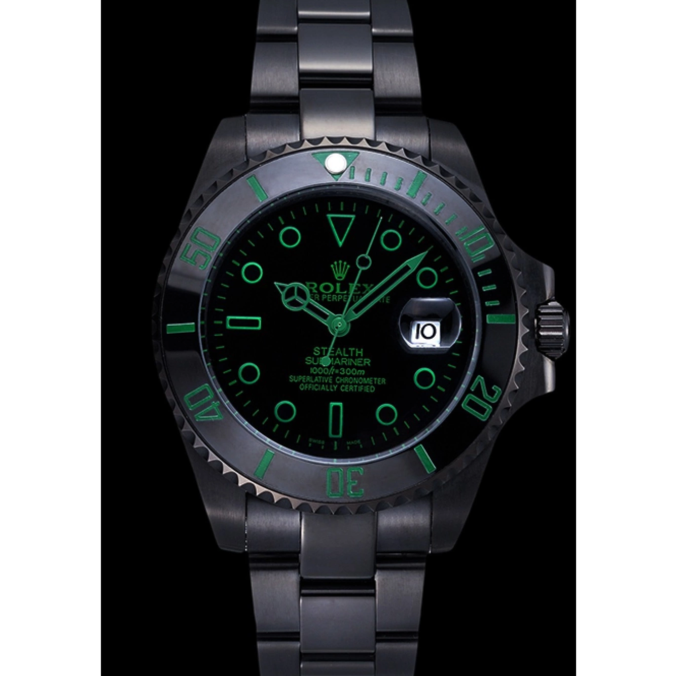 Stealth 622007 Ceramic Submariner Black Rolex 0617